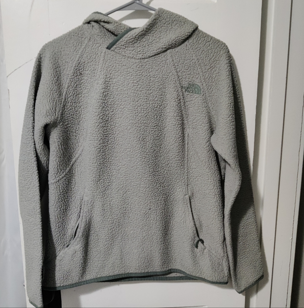 North face fleece hoodie
